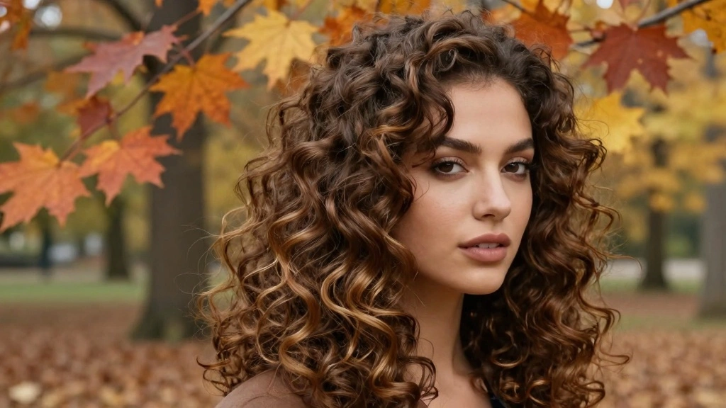 16 Soft Autumn Hair Ideas in Muted Warm Shades for Curly Textures