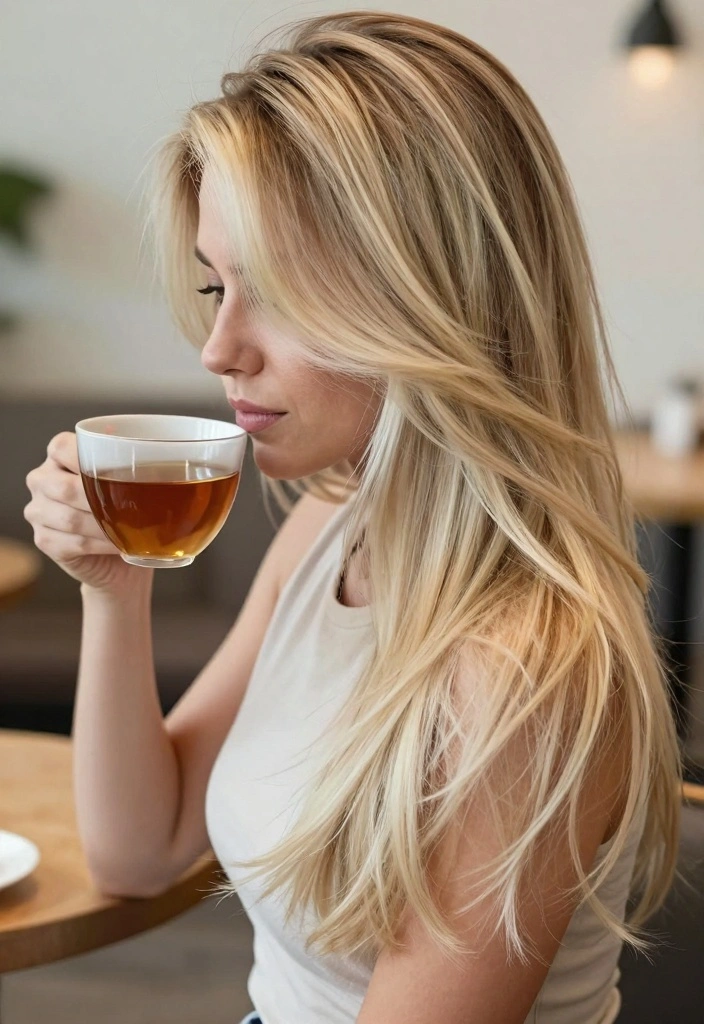 16 Vanilla Blonde Hair Ideas for a Creamy Soft Glow This Summer - 11. Vanilla Blonde with Low Lights 1