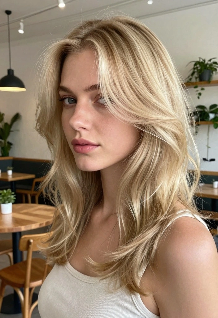 16 Vanilla Blonde Hair Ideas for a Creamy Soft Glow This Summer - 2. Soft Glow Lob 1