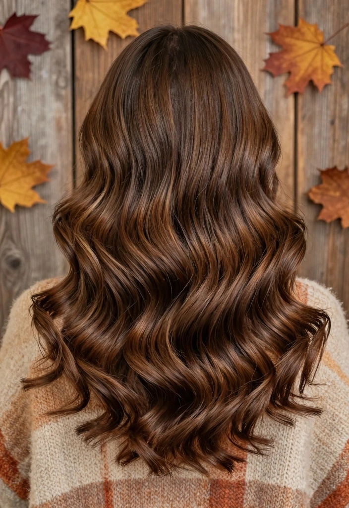 16 Warm Autumn Hair Color Ideas: Golden Cozy Shades - 2. Maple Brown 1