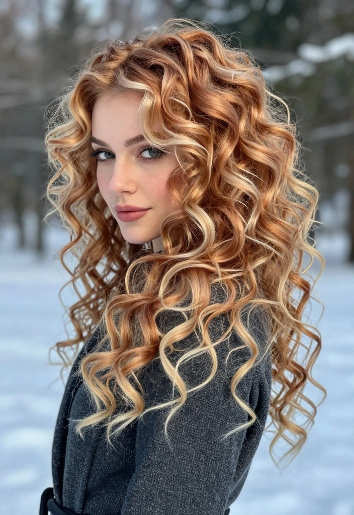 16 Winter Blonde Hair Ideas: Cool Icy Tones - 11. Icy Copper Blonde 1