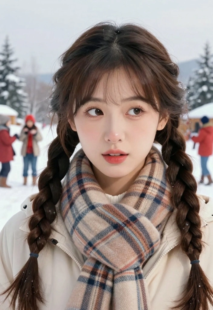 16 Winter Hair Braid Ideas: Cozy Chic Styles - 3. Dutch Braid Pigtails 1