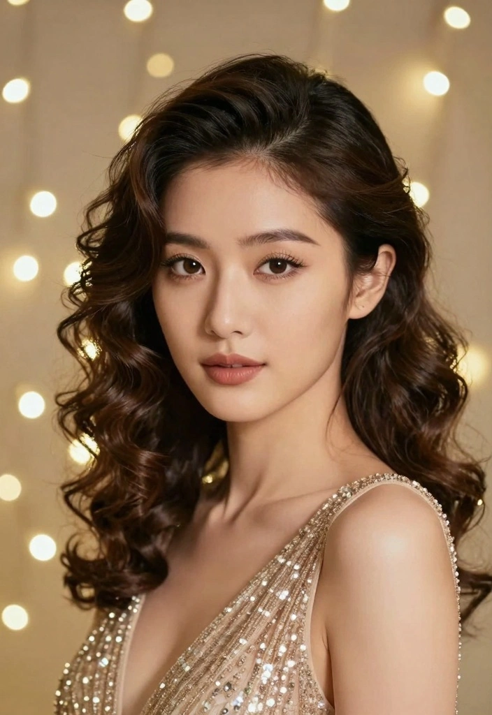 16 Winter Short Hair Ideas: Sleek Cozy Cuts for Curly Textures - 10. Classic Curly Updo 1