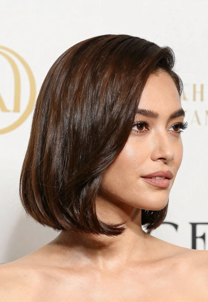 17 Short Hair Inspo Ideas Save Worthy Cuts - 8. Side-Swept Bob 1