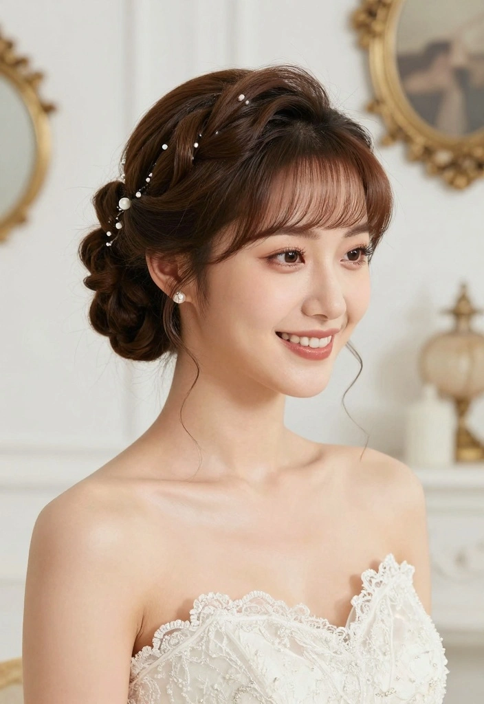 17 Vintage Hair Ideas: Classic Old Hollywood - 17. The Vintage Twist with Bangs 1