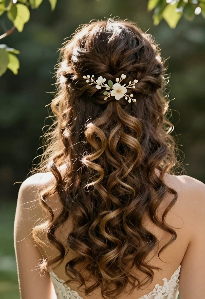 17 Vintage Hair Ideas: Classic Old Hollywood - 7. The Half-Up Half-Down Style 1