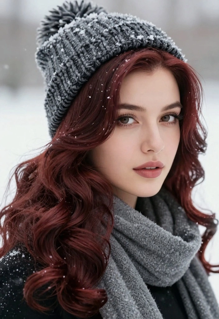 17 Winter Red Hair Ideas for a Bold Cool Season Glow - 4. Deep Auburn Magic 1