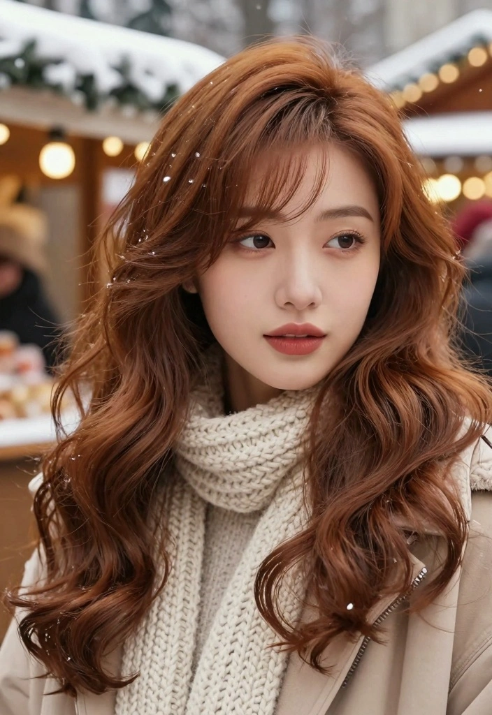 17 Winter Red Hair Ideas for a Bold Cool Season Glow - 8. Warm Cinnamon Spice 1
