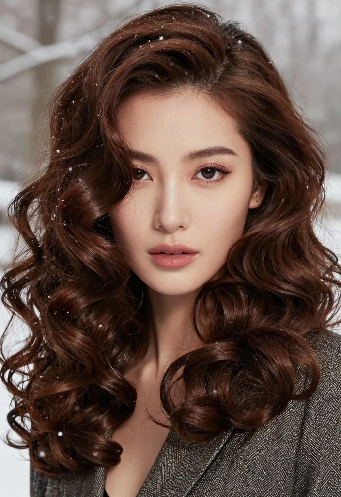 17 Winter Red Hair Ideas for a Bold Cool Season Glow - 9. Mahogany Magic 1