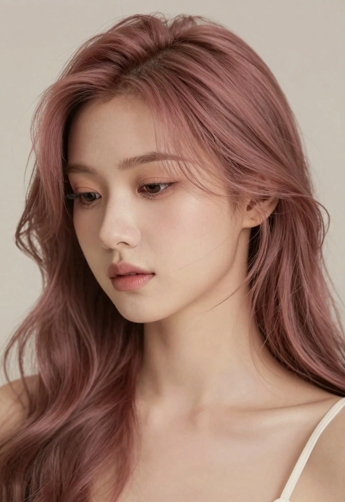 18 Short Hair Highlights Ideas: Bright Subtle Accents - 16. Dusty Rose Highlights 1