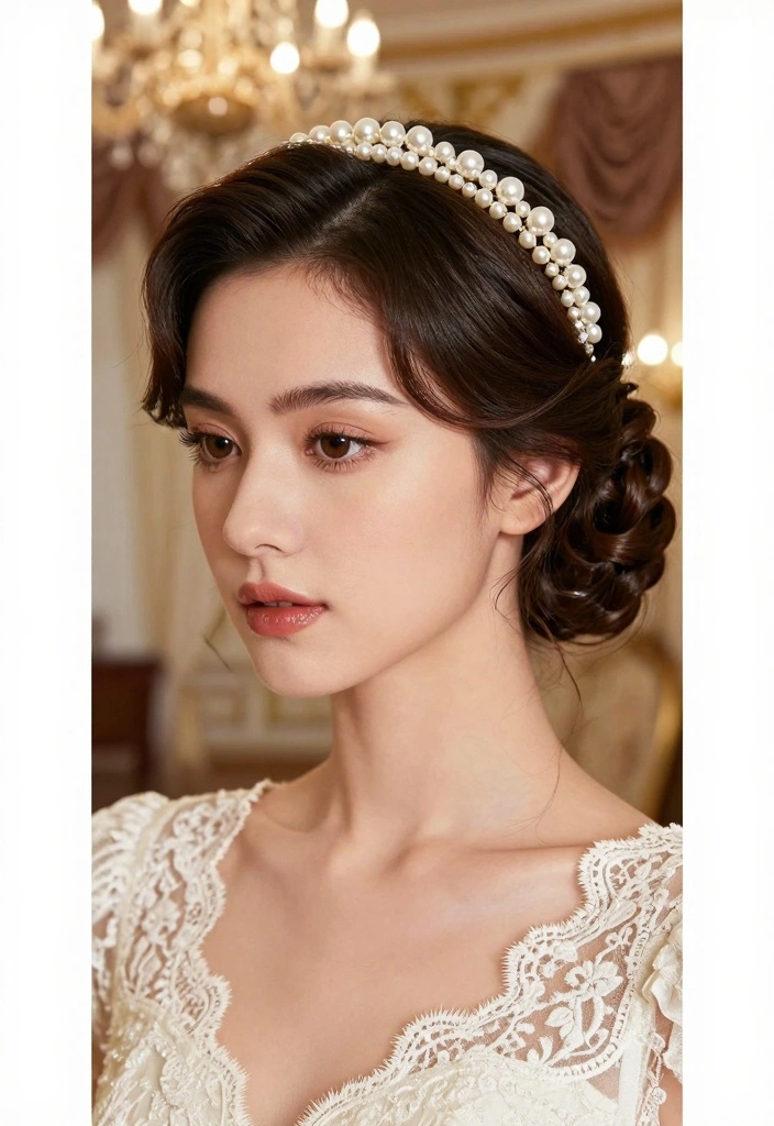 18 Short Hair Wedding Styles Ideas: Chic Bridal Looks - 2. Vintage Finger Waves 1