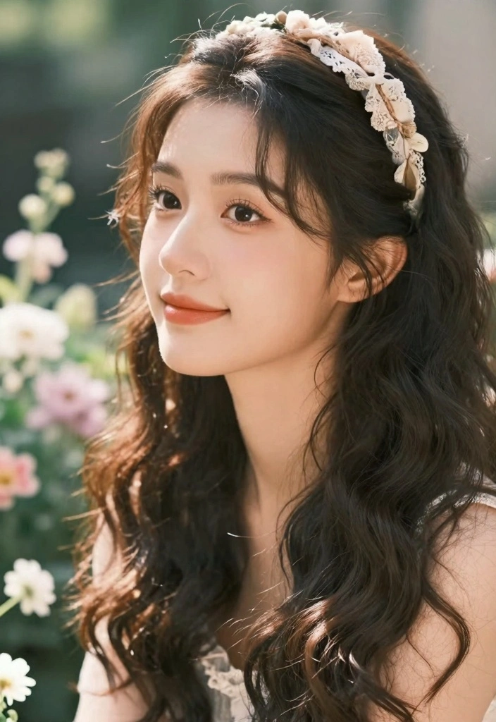 18 Short Hair Wedding Styles Ideas: Chic Bridal Looks - 9. Loose Waves with a Vintage Headband 1