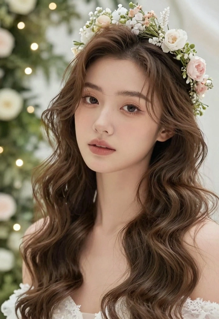 18 Vintage Bridal Hair Ideas Timeless Romance - 8. Romantic Loose Waves 1