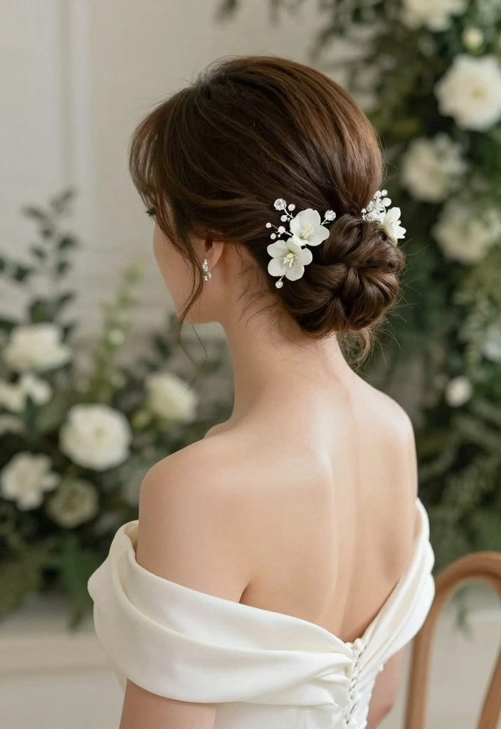 18 Wedding Hair Bun Ideas: Elegant Timeless Updos - 1. The Classic Chignon 1