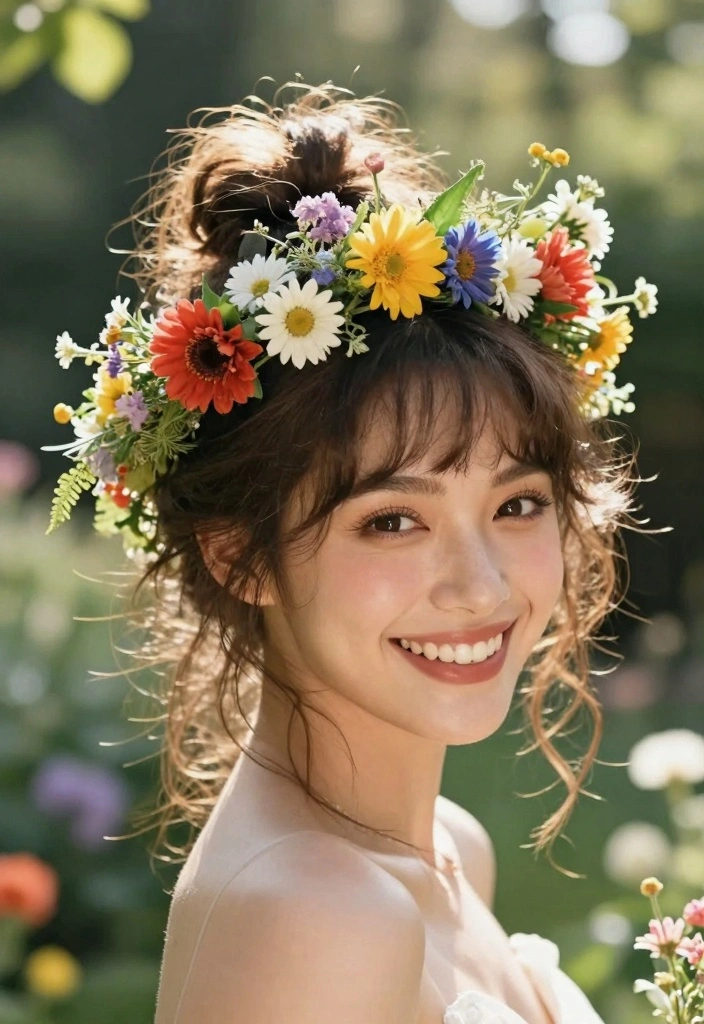 18 Wedding Hair Bun Ideas: Elegant Timeless Updos - 4. The Messy Bun 1