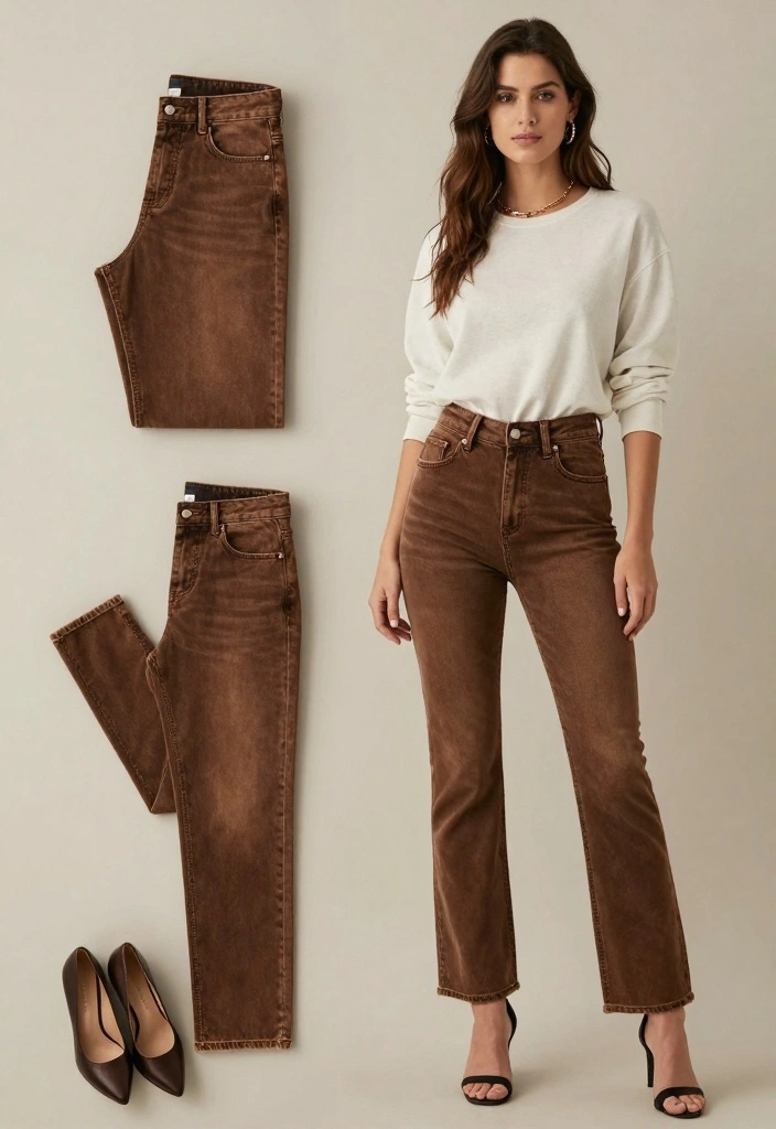 14 Brown Jeans Outfit Aesthetic Ideas For Women - Conclusion 1