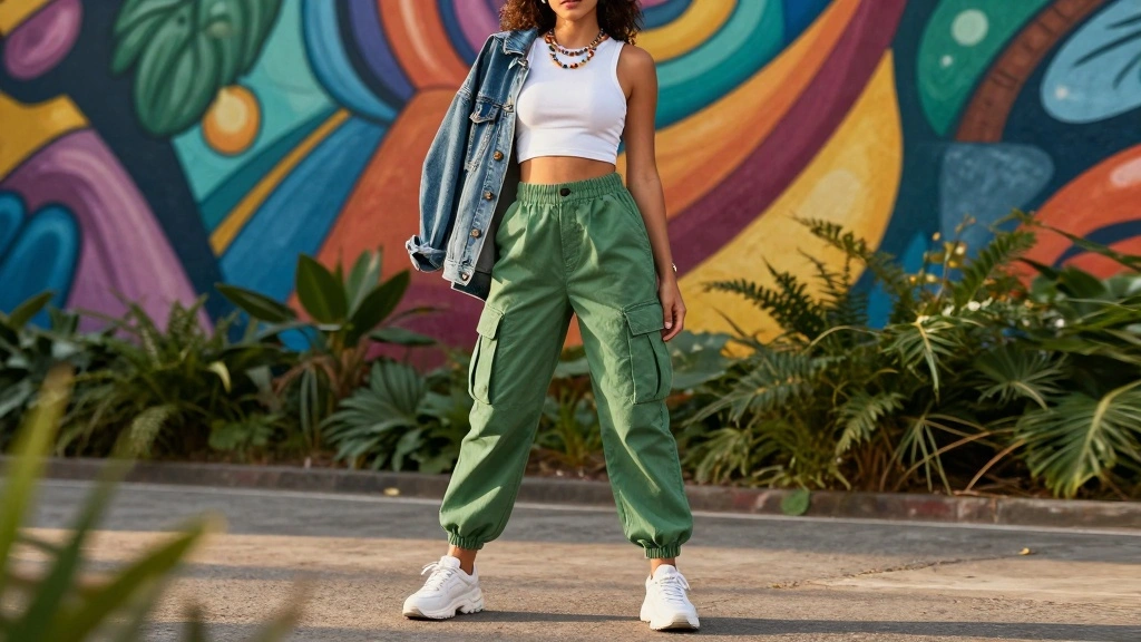 14 Green Cargo Pants Outfit Ideas For Women