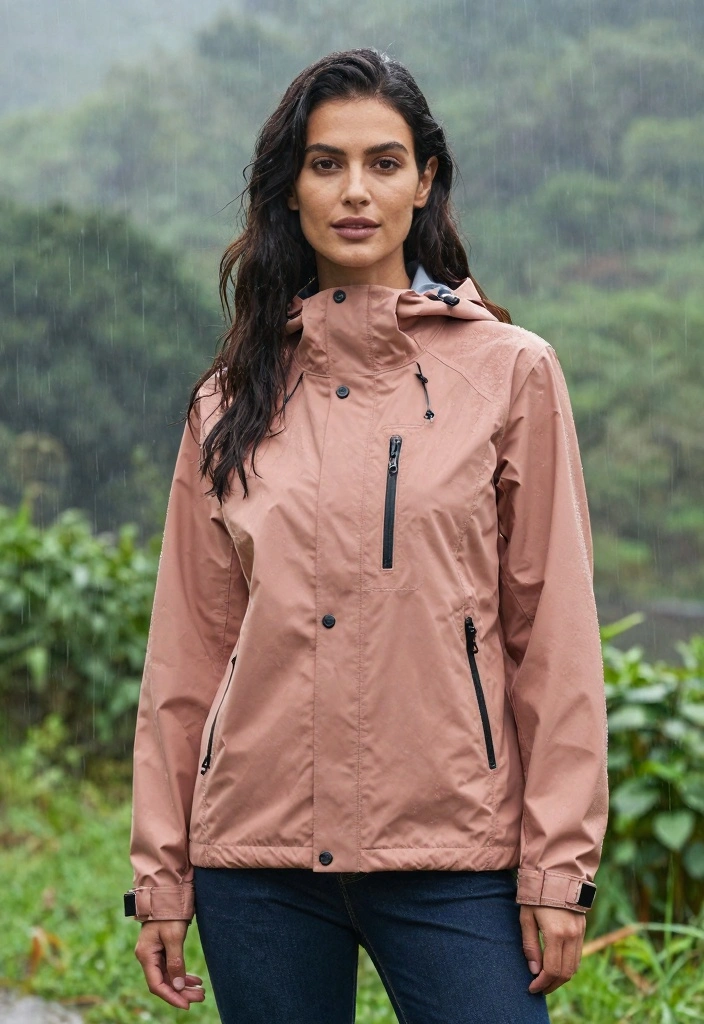 14 Rain Jacket Outfit Ideas for Women with Practical Style - 14. Sustainable and Stylish 1