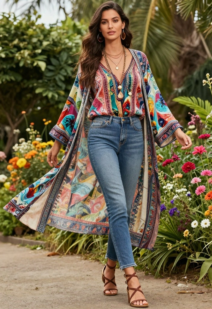 14 Tight Casual Jeans Outfit Ideas For Women - 2. Boho Vibes 1