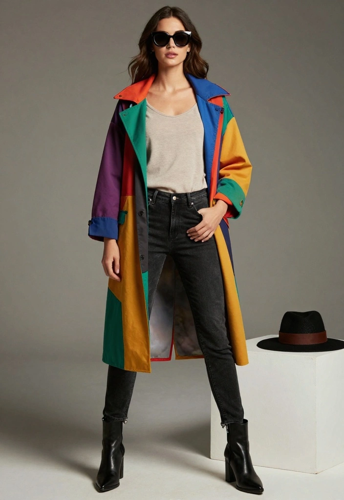 15 Black Jeans Outfit Ideas For Women With Sleek Style - 9. Statement Outerwear 1