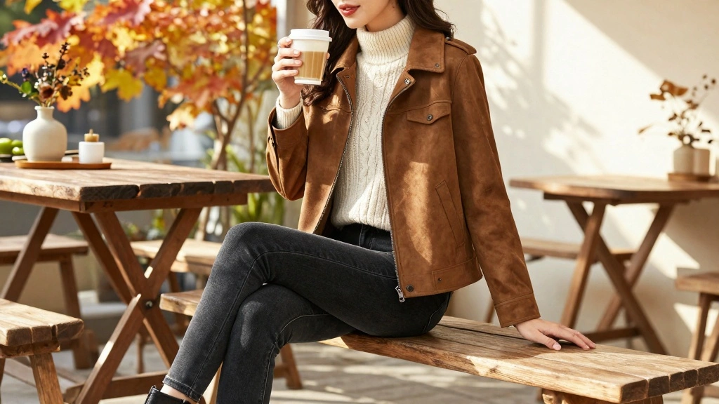 15 Brown Suede Jacket Outfit Ideas For Women With Luxe Texture