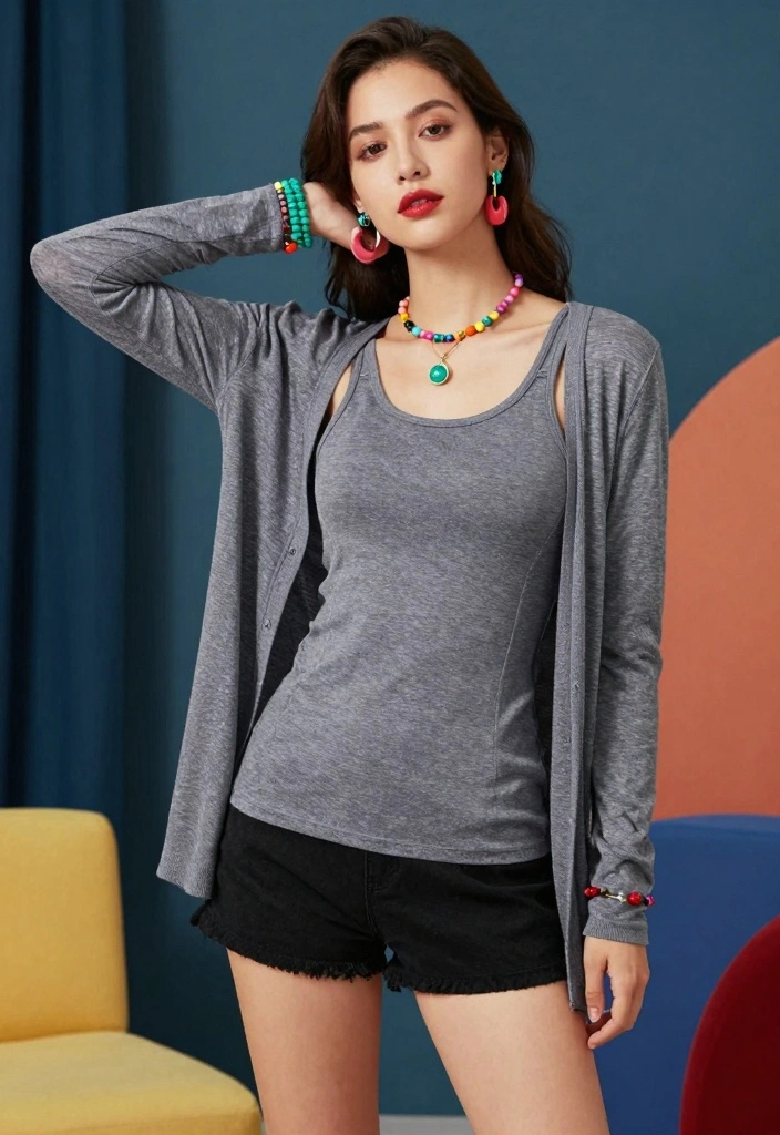 15 Nineties Party Outfit Ideas For Women With Retro Vibe - 10. Layered Looks 1