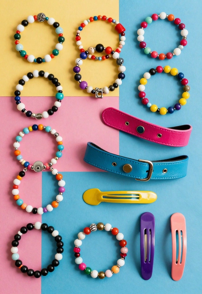 15 Nineties Party Outfit Ideas For Women With Retro Vibe - 14. Accessories Galore 1