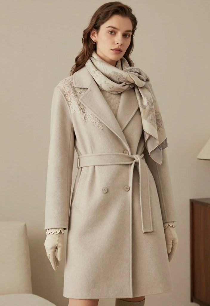 15 Tea Party Outfit Ideas For Women With Soft Elegance - 10. Elegant Tea Coat 1