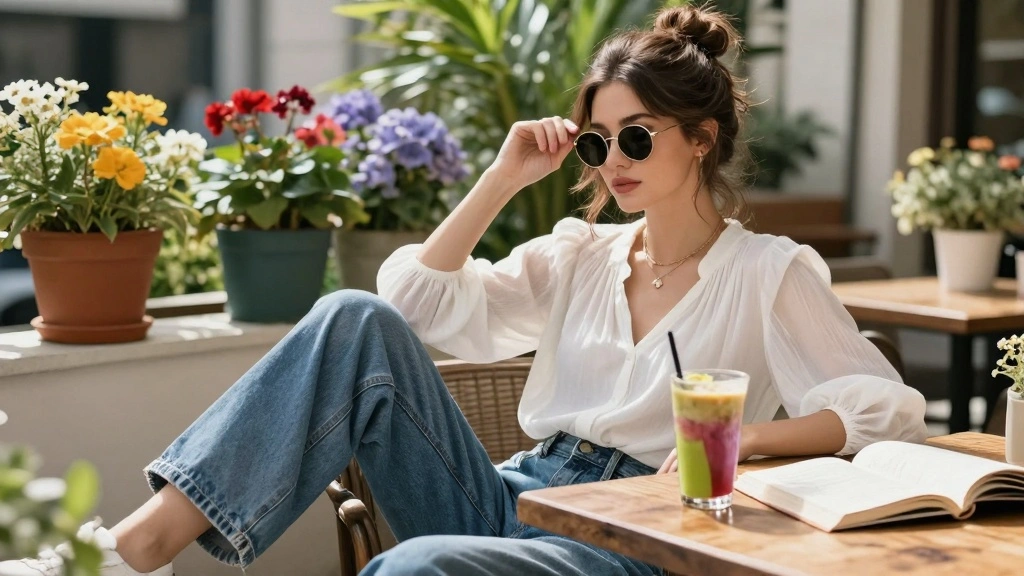 16 Baggy Blue Jeans Outfit Ideas For Women With Effortless Cool