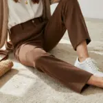 16 Brown Pants Outfit Aesthetic Ideas For Women