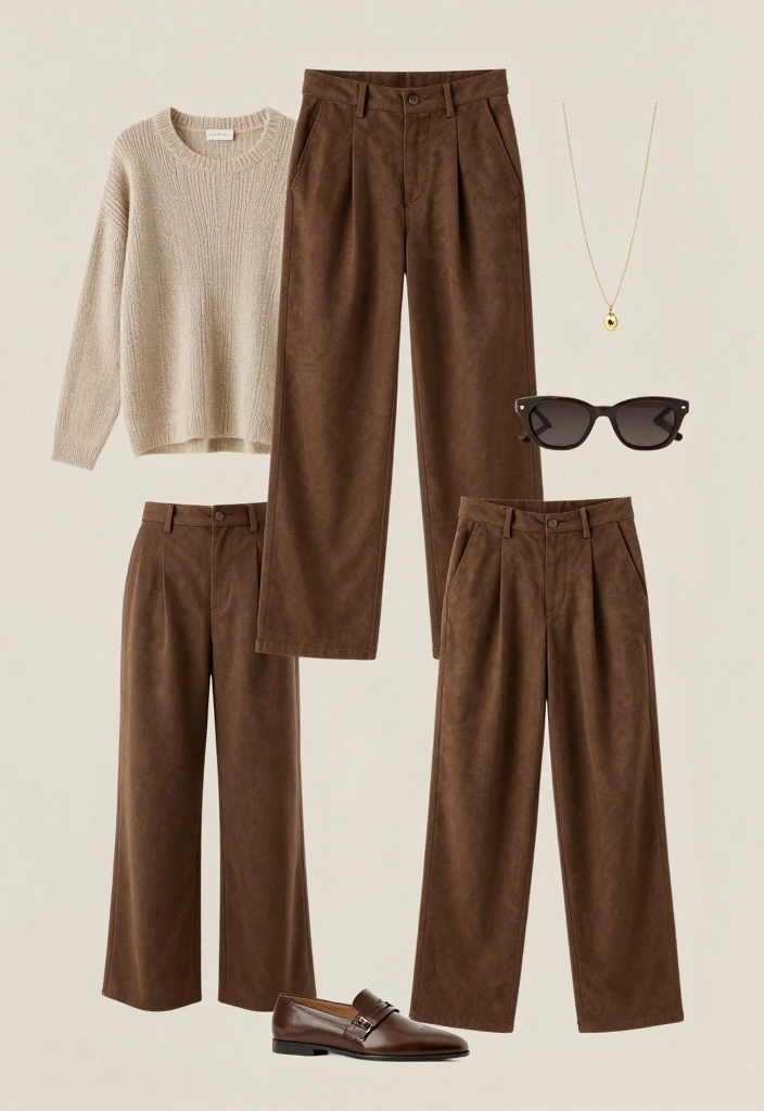 16 Brown Pants Outfit Aesthetic Ideas For Women - Conclusion 1