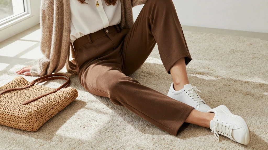 16 Brown Pants Outfit Aesthetic Ideas For Women