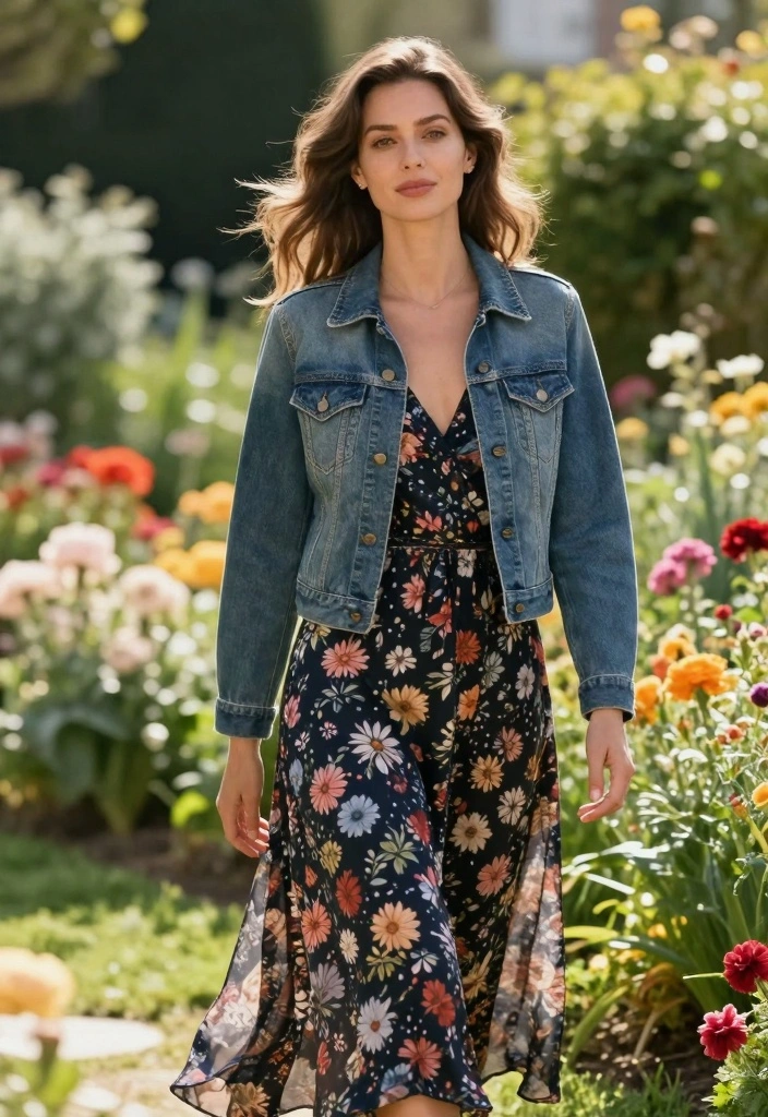 16 Jacket Outfit Ideas For Women For Any Season - 1. The Classic Denim Jacket 1