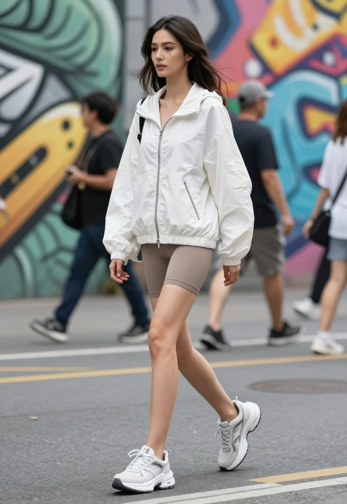 16 White Jacket Outfit Ideas For Women With Clean Look - 3. Oversized White Jacket 1