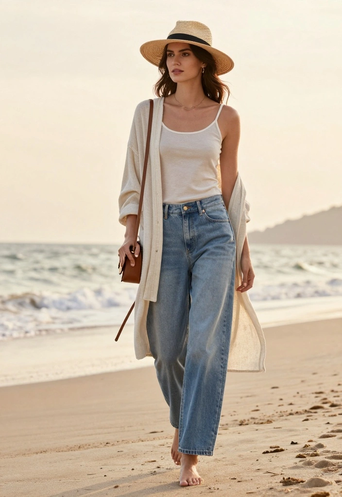 17 Women Jeans Outfit Inspo Ideas You Will Love - 17. Weekend Getaway Vibes 1