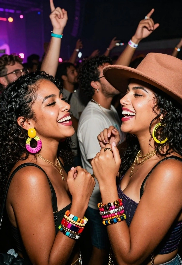 12 Green Day Concert Outfit Ideas for Women That Survive the Pit - 9. Statement Accessories for Impact 1