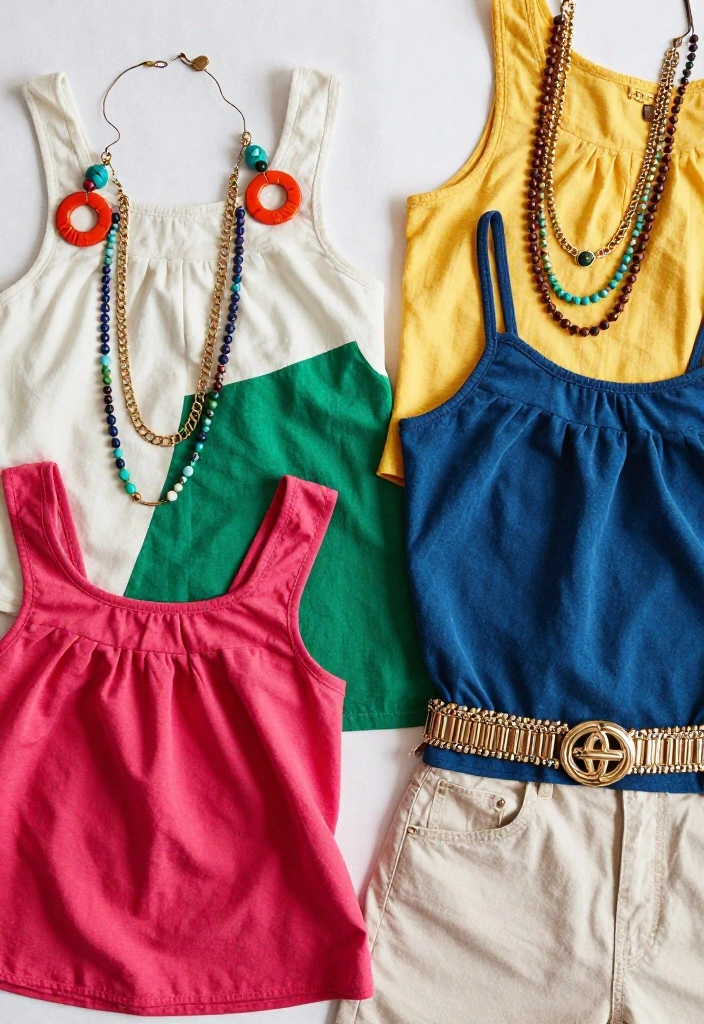14 Babydoll Top Outfit Inspirations That Balance the Volume - 8. Trendy Accessories to Elevate Your Look 1