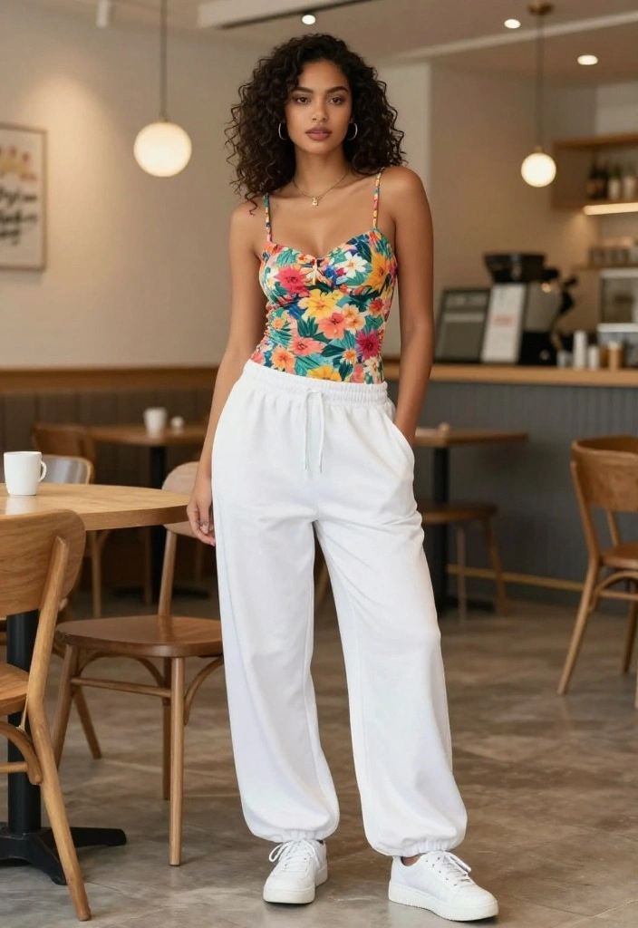 14 Baggy Sweatpants Outfit Ideas That Don't Look Too Casual - 9. Playful Layering with Dresses 1
