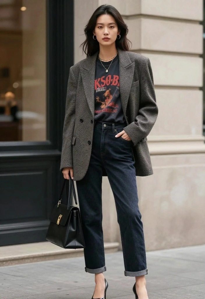 14 Ksubi Jeans Outfit Ideas for Women That Lean Into the Grunge - 11. Sophisticated Grunge 1