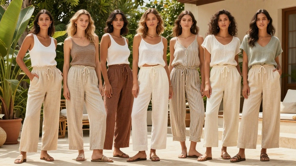 14 Linen Pants Outfit for Women That Transition Seamlessly