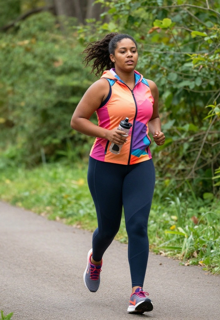 14 Sleeveless Vest Outfit Inspirations for Women That Layer - 4. Sporty Layer with a Sleeveless Active Vest 1