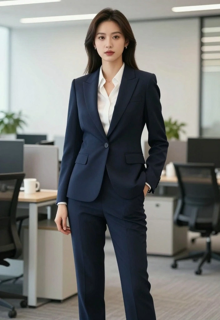 14 Women Blazer Outfit Ideas That Work for Office and Dinner - 10. The Power Suit 1