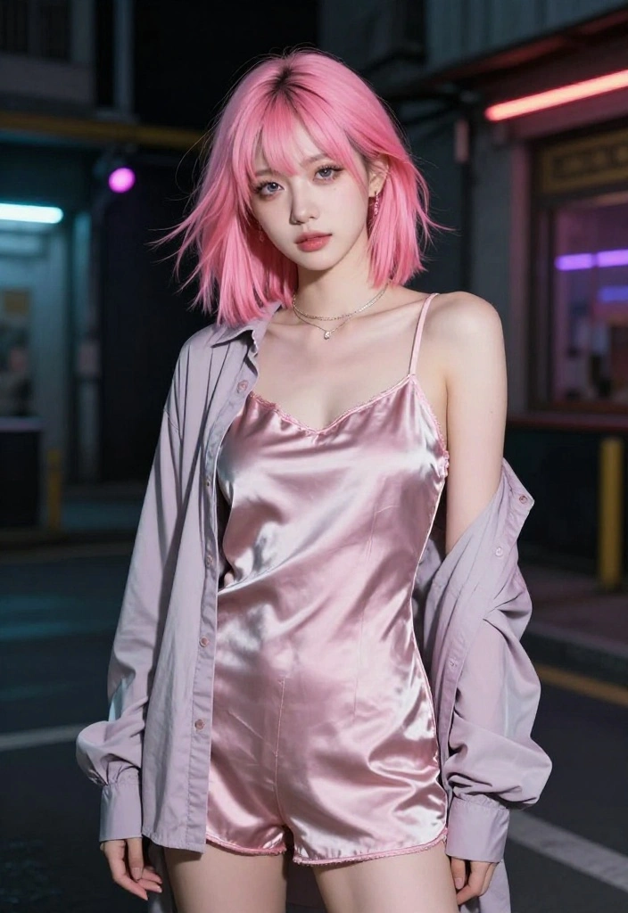 15 Emo Concert Outfit Ideas for Women That Look Authentic Not Costume - 5. Layered Sleepwear-inspired Outfits 1