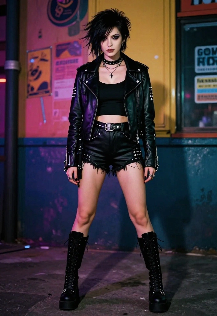 15 Emo Concert Outfit Ideas for Women That Look Authentic Not Costume - 6. Punk Rock Jumpsuits 1