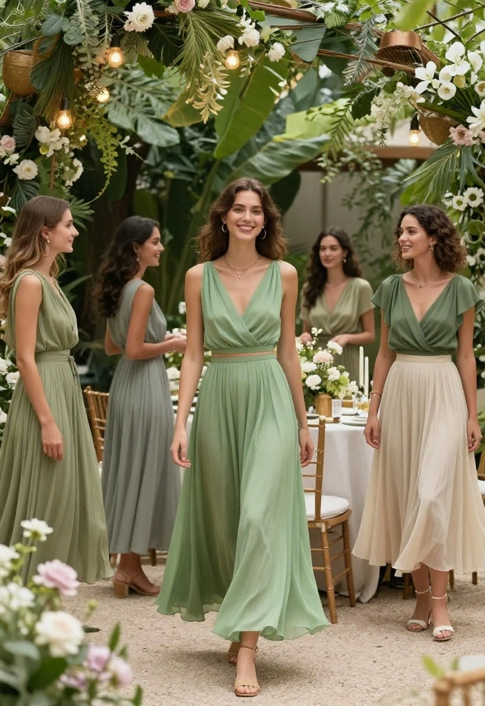 15 Green Top Outfit Ideas for Women That Pair With What You Own - 4. Dress It Up with a Skirt 1