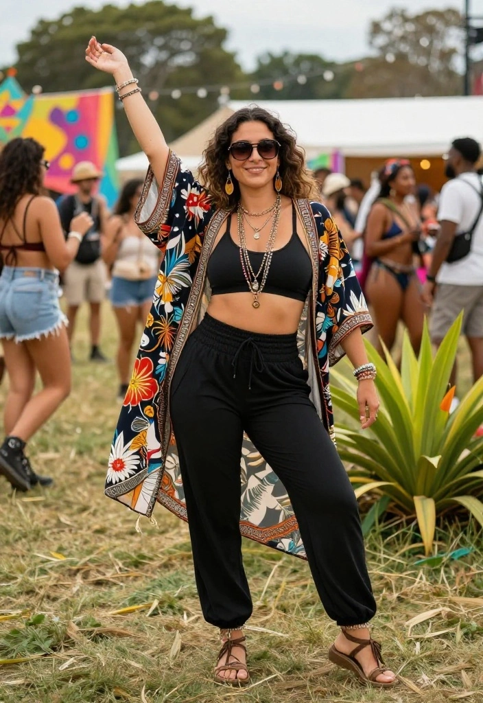 15 Lululemon Dance Studio Pants Outfit Ideas for Women Beyond the Gym - 3. Bohemian Vibes 1