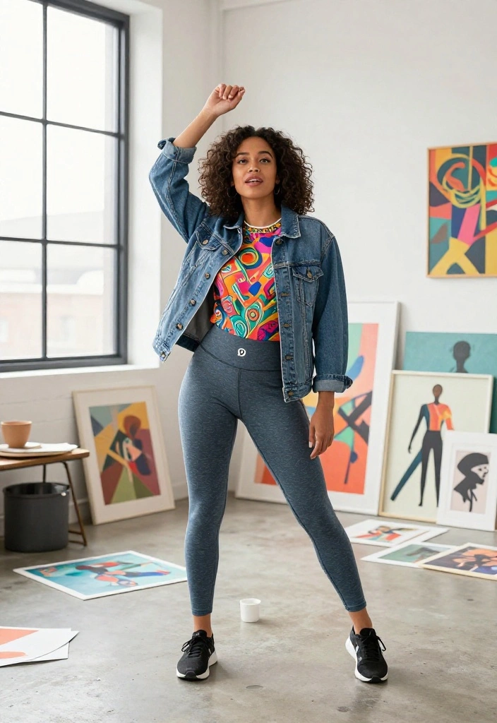 15 Lululemon Dance Studio Pants Outfit Ideas for Women Beyond the Gym - 7. Artsy and Creative 1