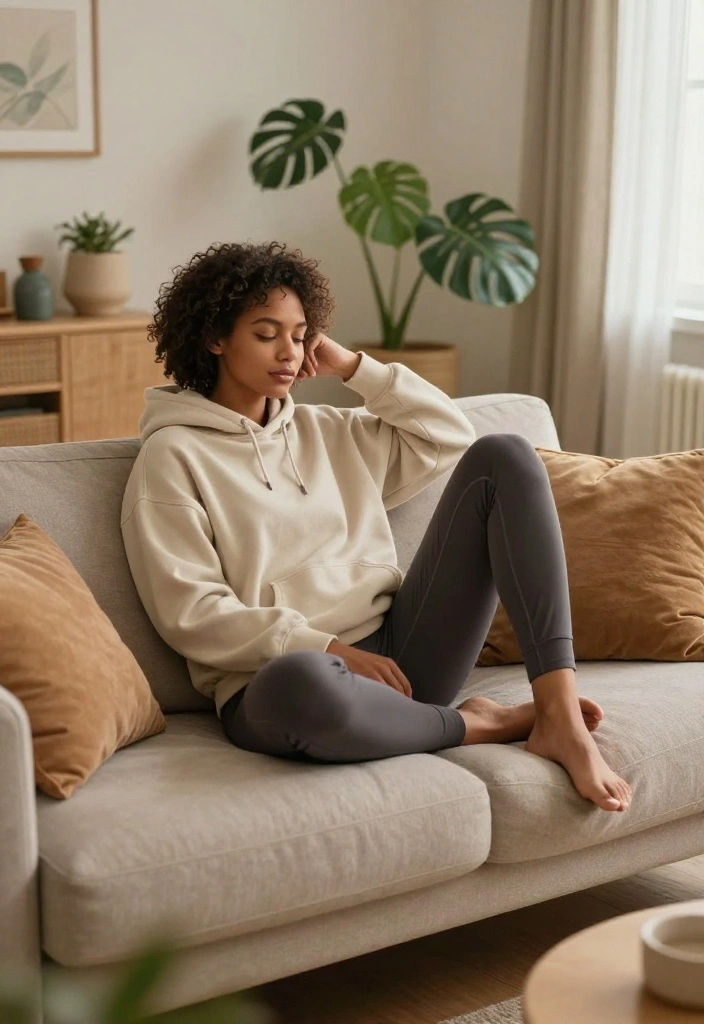 15 Lululemon Dance Studio Pants Outfit Ideas for Women Beyond the Gym - 8. Weekend Chill at Home 1