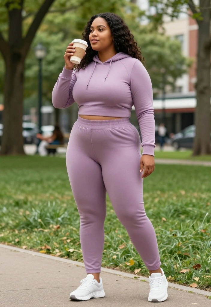 15 Palazzo Jeans Outfit Ideas for Women That Aren't Too Casual - 8. Sporty Vibes with a Hoodie 1