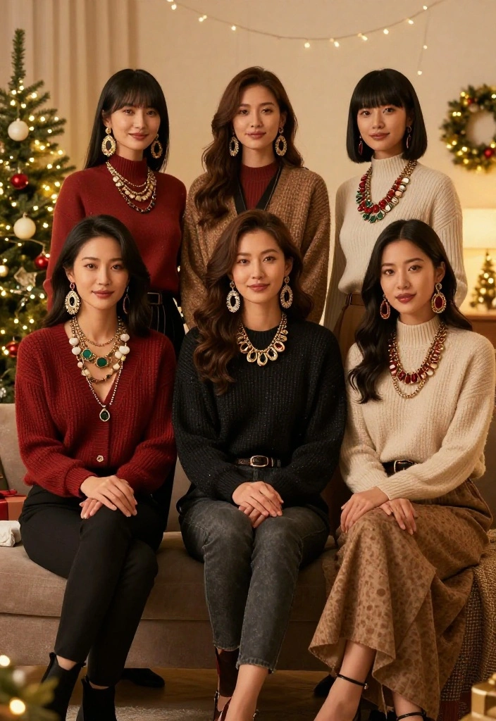 15 Winter Wonderland Outfit Ideas for Women for Photos - 10. Statement Accessories to Elevate Your Look 1